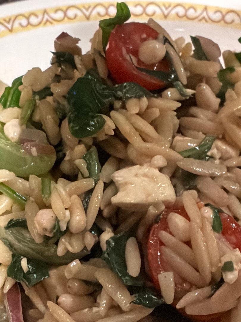 Colorful Orzo Salad