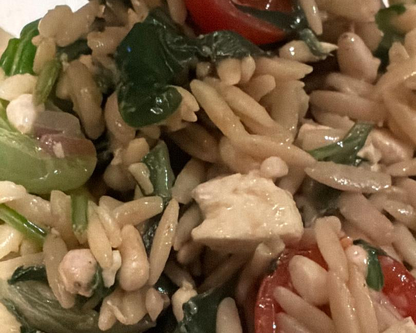 Colorful Orzo Salad