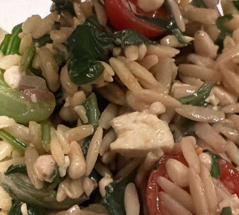 Colorful Orzo Salad