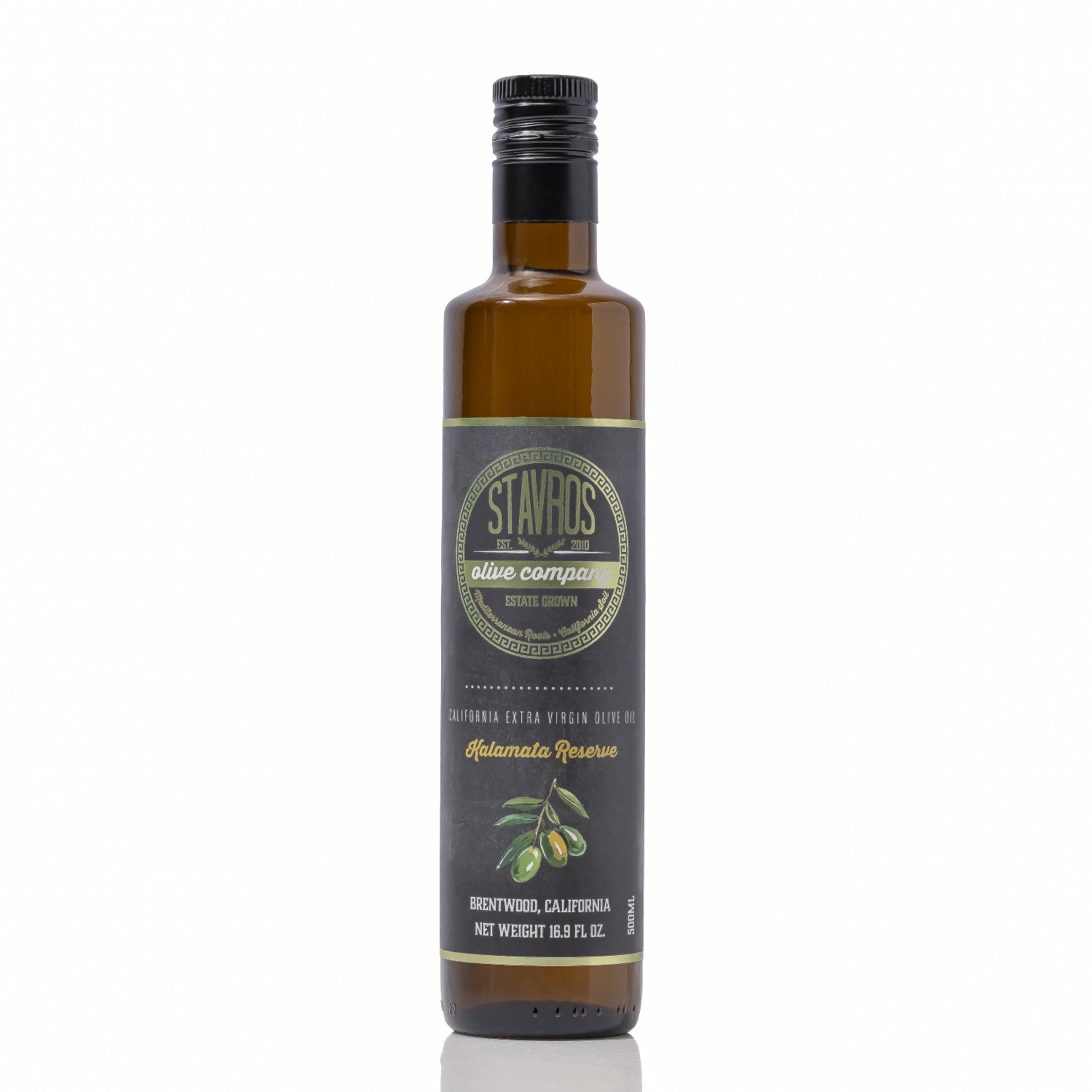 Stavros Olive Company Kalamata Reserve Extra Virgin Olive Oil from Brentwood CA
